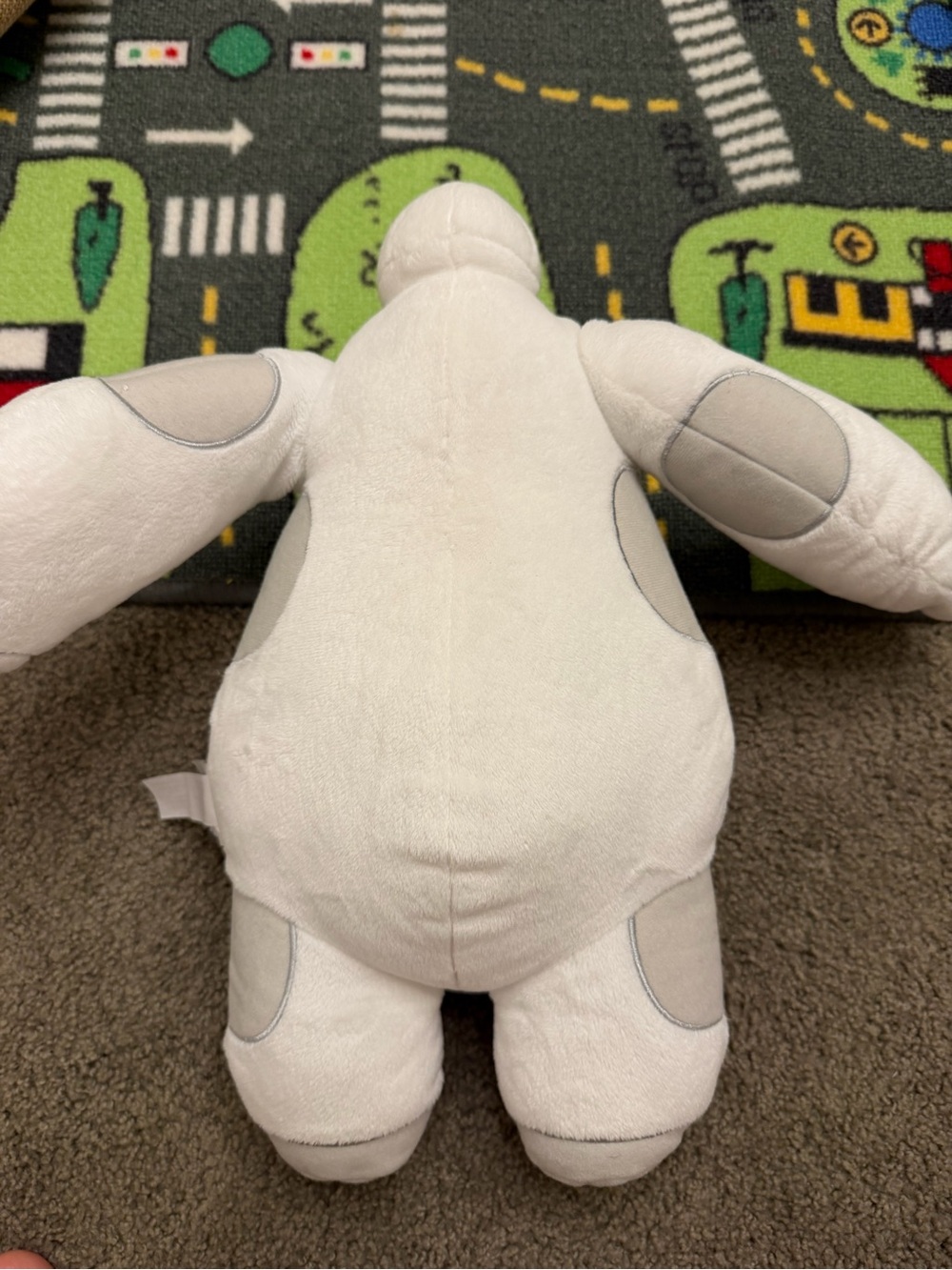 Disney Store Baymax Plush Stuffed Animal Big Hero 6 White Gray - Picture 3 of 6